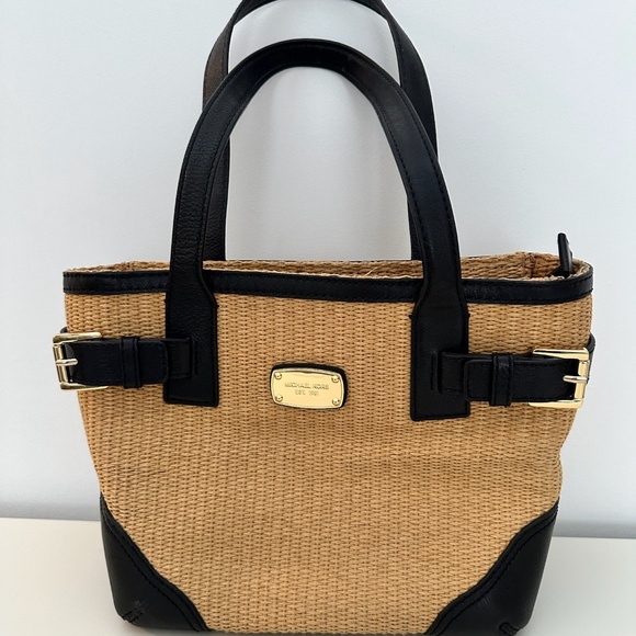 Michael Kors Tan and Black Shoulder Bag - Picture 1 of 5